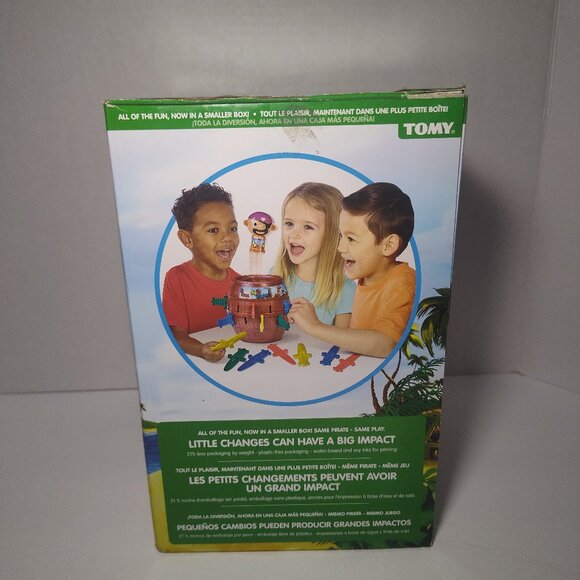 VTG TOMY WORKING POP-UP PIRATE GAME 2-4 PLAYER'S AGE 4+ IN BOX 100% Complete - Picture 2 of 7
